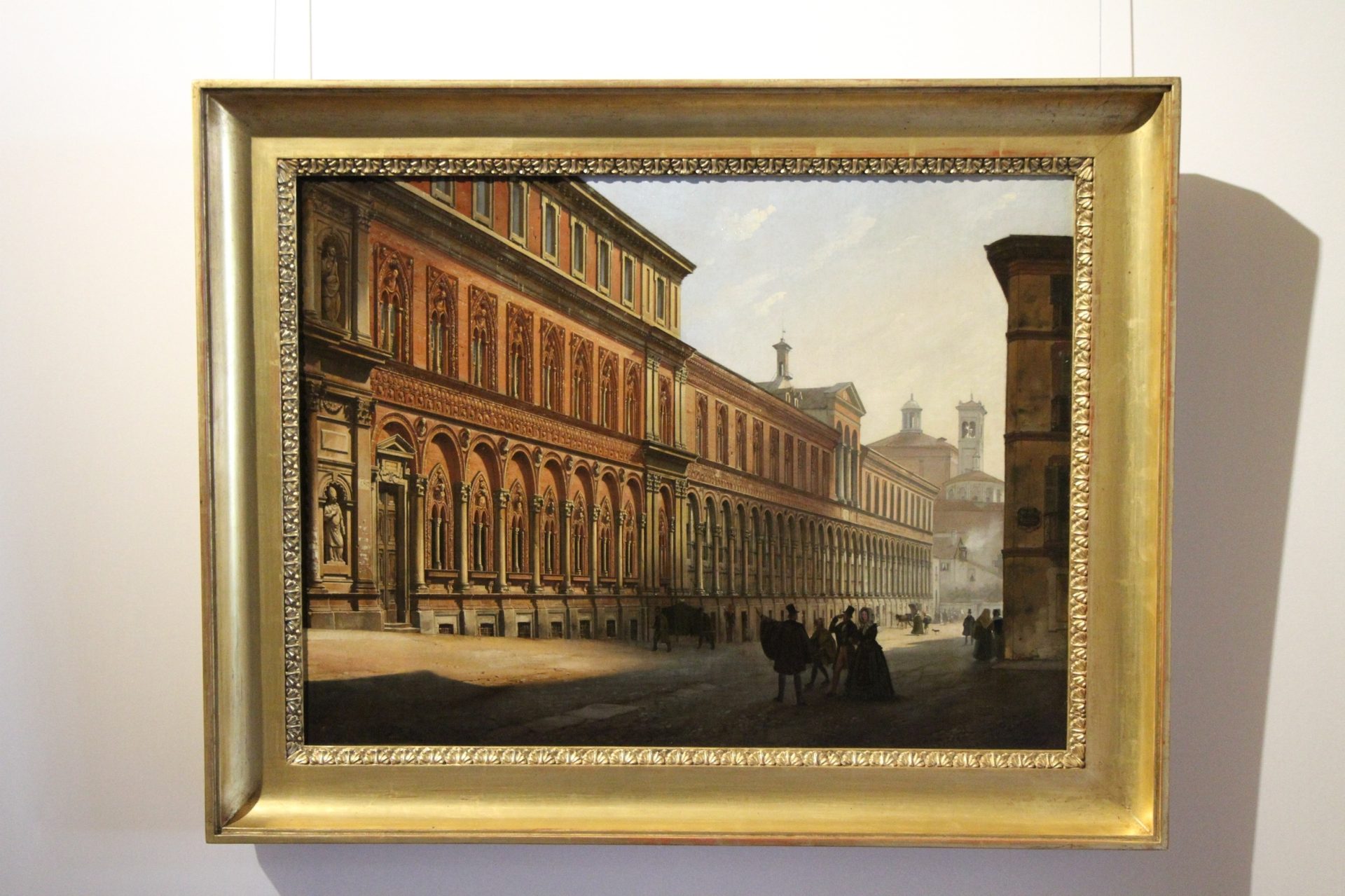 “View of the Ospedale Maggiore in Milan” by Luigi Premazzi (1842), Milan - 01.JPG